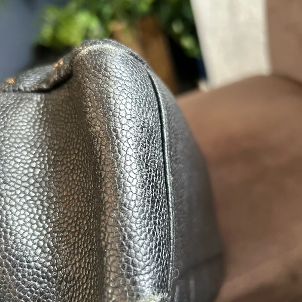 Authentic Shopping Tote petite Caviar Black​​​